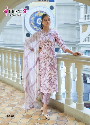 Padma Vol 1 by Mystic 9 Premium Quality Foil printed readymade suit collection at amavi expo readymade suit catalogs