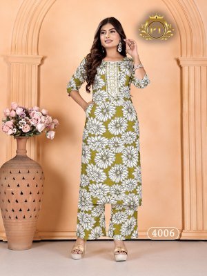 Padmavati Chingari Vol 4 Premium Rayon ODP Print Top And Bottom with Gala Detailing Wholesale kurtis catalogs