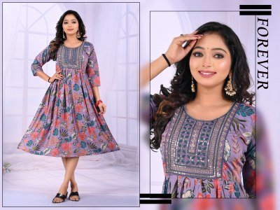 Padmavati Textiles Bindiya Vol 1 Vertical Print Kurti Tunic Western Style Wholesale kurtis catalogs