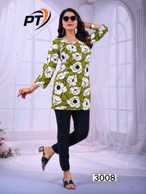 Padmavati Textiles  Dairy Milk Vol 3 Stylish Rayon ODP Printed Short Top for Women Wholesale kurtis catalogs