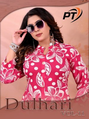 Padmavati Textiles Dulhari Vol 11 Reyon Odp Print Cord Set Kurti Wholesale kurtis catalogs