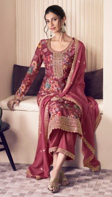 Pahal 3 by Vinay Top digital printed unstitched suit with affordable price pakistani suit catalogs