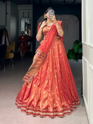 Paithani Collection 2026 Shimmer Zari Weaving Lehenga Choli Set with Pearl Work Dupatta wholesale catalogs