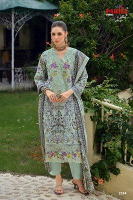 Pakiza Prints Gulnawaz Vol-23 Lawn Cotton Embroidery Dress Material dress material catalogs