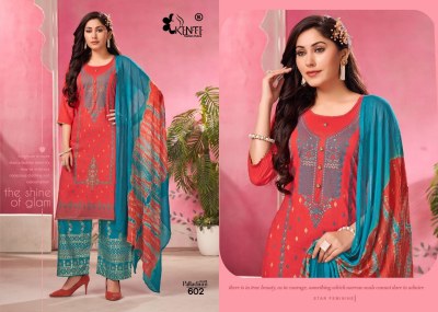 Palladium by Kinti reyon foil print straight kurti salwar and dupatta catalogue at low rate readymade suit catalogs