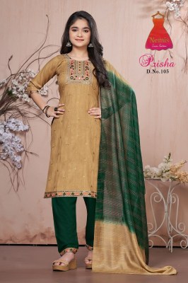 Parisha vol 1 by Nemis Reyon printed embroidered top bottom and dupatta collection readymade suit catalogs