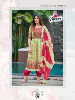 Parra studio new presents libas nayra cut vol 3 kurti with afghani pant with dupatta set catalogue  kurtis catalogs