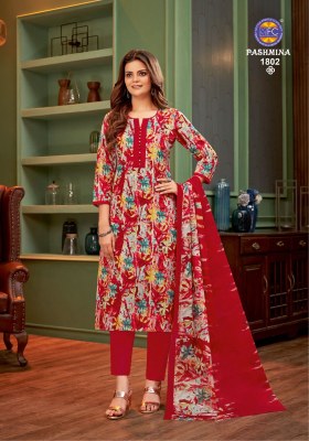 Pashmina Vol 18 by MFC heavy lawn cotton printed unstitched suit catalogue at low price Amavi