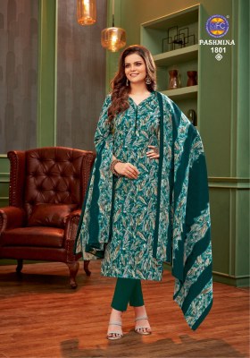 Pashmina Vol 18 by MFC heavy lawn cotton printed unstitched suit catalogue at low price dress material catalogs