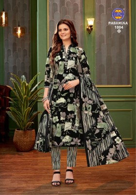 Pashmina Vol 18 by MFC heavy lawn cotton printed unstitched suit catalogue at low price dress material catalogs