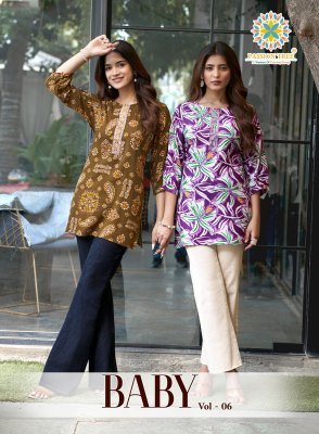 Passion Tree Baby Vol 6 Heavy Rayon Short Tops Wholesale  