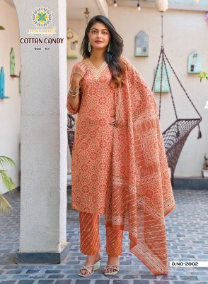 Passion Tree Cotton Candy Vol 2 Cotton Kurti Pant Set with Malmal Dupatta (M–5XL) kurti pant with dupatta Catalogs
