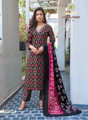 Passion Tree Cotton Candy Vol 2 Cotton Kurti Pant Set with Malmal Dupatta (M–5XL) kurti pant with dupatta Catalogs