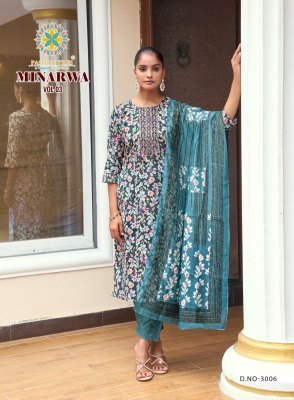 Passion Tree Minarva Vol 3 Straight Kurti And Pant Set with Fancy Embroidery and Designer Dupatta Wholesale kurtis catalogs