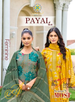 Passion  Tree Payal Vol 2 Straight Kurti Pant And Dupatta Fancy Embroidery Work  Wholesale   wholesale catalogs