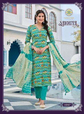 Passion Tree Sakhiya Vol 1 Straight Cut Kurti Pant Dupatta Set Wholesale Kurti catalogue  kurtis catalogs