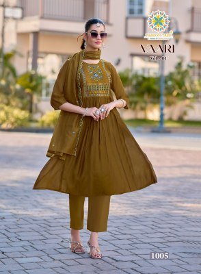 Passion Tree Vaari Vol 1 Mal Chanderi Embroidered Kurti Pant Set with Dupatta  M   5XL  kurti pant with dupatta Catalogs