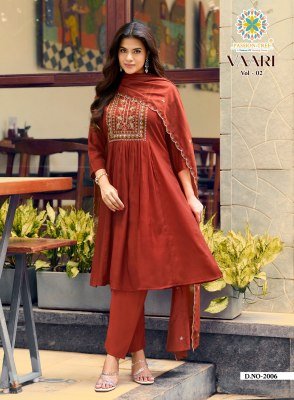 Passion Tree Vaari Vol 2 3 Piece Kurti Pant with Dupatta Set kurti pant with dupatta Catalogs