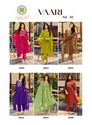 Passion Tree Vaari Vol 2 3 Piece Kurti Pant with Dupatta Set kurti pant with dupatta Catalogs