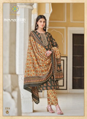 Passion Tree by Summer story vol 1 heavy cotton embroidered readymade suit catalogue at affordable rate readymade suit catalogs