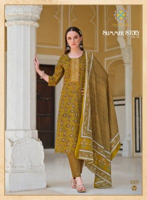 Passion Tree by Summer story vol 1 heavy cotton embroidered readymade suit catalogue at affordable rate readymade suit catalogs