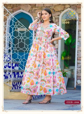 Passion tree by fashionista vol 2 fancy Alia cut gown style kurti catalog at wholesale price kurtis catalogs