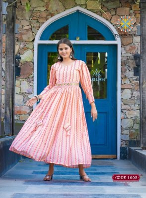 Passion tree by fashionista vol 2 fancy Alia cut gown style kurti catalog at wholesale price kurtis catalogs