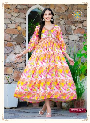 Passion tree by fashionista vol 2 fancy Alia cut gown style kurti catalog at wholesale price kurtis catalogs
