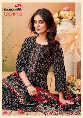 Patidar Garima Vol 4 Designer Cotton Kurti Pant Set with Embroidered Neck And Printed Dupatta Wholesale kurtis catalogs