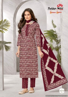 Patidar mills by season special vol 42 cotton printed dress material catalogue at low rate salwar kameez catalogs