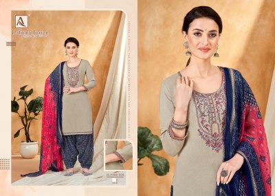 Patiyala fusion 16 by alok suit pure viscose reyon unstitched dress material catalogue salwar kameez catalogs