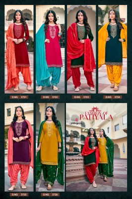 Patiyala vol 37 by rangoon Jam Silk Embroidered Readymade Patiala suit catalogue at affordable rate  readymade suit catalogs