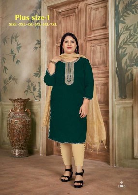 Plus Size vol 1 Russian Silk Kurti with dupatta set catalogue wholesaler  kurtis catalogs