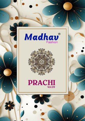 Prachi vol 9 by Madhav Heavy Quality Cotton printed dress material catalogue at low rate salwar kameez catalogs