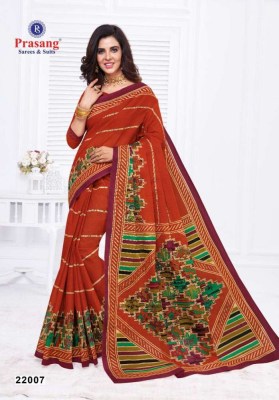 Prasang Suncity Vol 22 Cotton printed designer Saree collection  Amavi