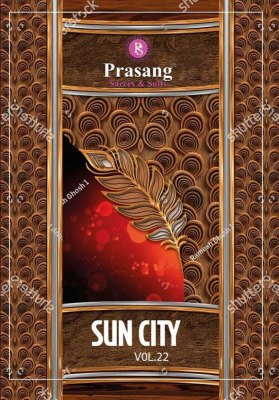 Prasang Suncity Vol 22 Cotton printed designer Saree collection  sarees catalogs