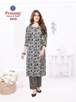 Prasang by Alfa Vol-2 fancy pure cotton printed kurti with pant catalogue at wholesale rate kurtis catalogs