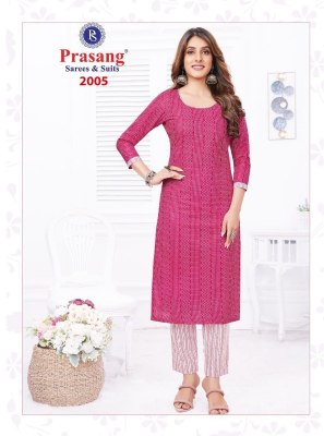 Prasang by Alfa Vol-2 fancy pure cotton printed kurti with pant catalogue at wholesale rate kurtis catalogs