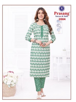 Prasang by Alfa Vol-2 fancy pure cotton printed kurti with pant catalogue at wholesale rate kurtis catalogs