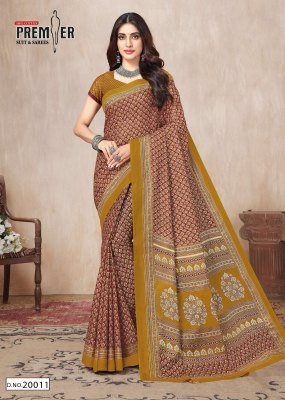 Premier South Malai Vol 2 Pure Cotton Saree Catalogue Wholesale Rate  sarees catalogs