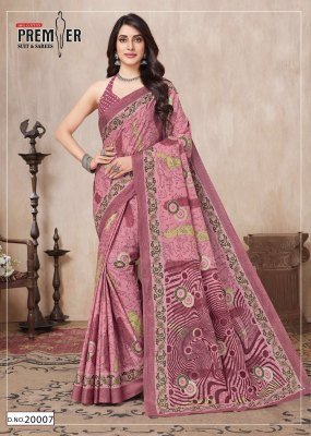 Premier South Malai Vol 2 Pure Cotton Saree Catalogue Wholesale Rate  sarees catalogs