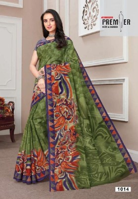 Premier Vasudha Vol 1 Cotton Printed Saree catalogue wholesaler  sarees catalogs