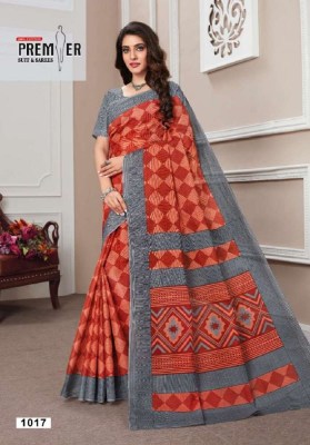 Premier Vasudha Vol 1 Cotton Printed Saree catalogue wholesaler  sarees catalogs
