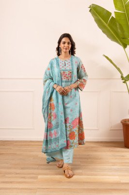 Premium Cotton Placement Print 3-Piece Collection Combo Set Size wise Combo Set