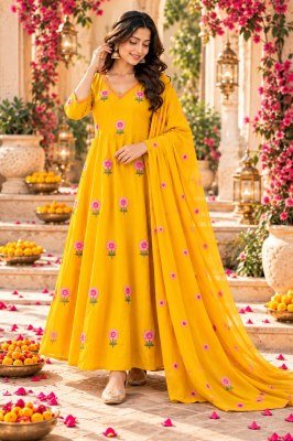 Premium Diwali Collection Designer 3-Piece Anarkali Suit Set wholesale catalogs