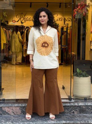 Premium Floral Mirror Work Co-Ord Set for Women Mal Cotton Top and Bottom wholesale catalogs
