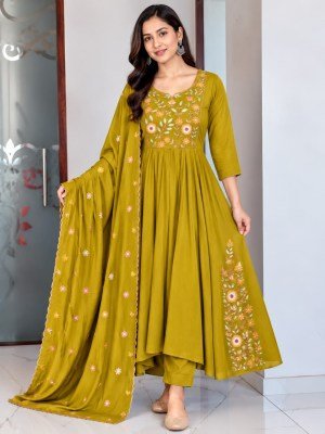 Premium Mul Chanderi Top Bottom Dupatta Combo Set Size wise Combo Set