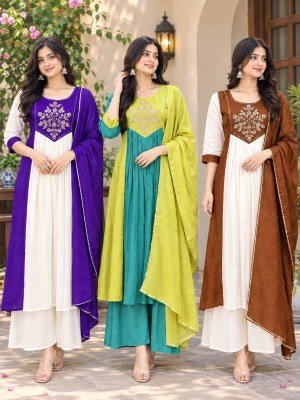 Premium Mul Chanderi Zardozi Hand Work Top Palazzo Combo Set Size wise Combo Set