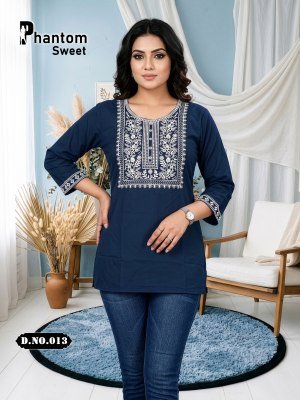 Premnath Phantom Sweet Cotton Dhabu Office Wear Tops Collection kurtis catalogs