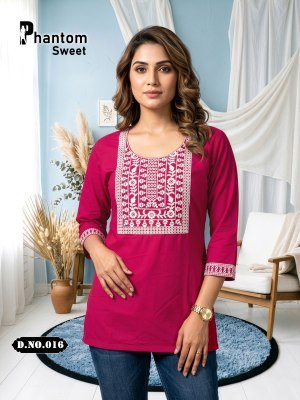 Premnath Phantom Sweet Cotton Dhabu Office Wear Tops Collection kurtis catalogs